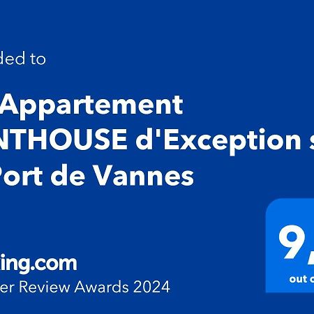 Un Appartement Penthouse D'Exception Sur Le Port De Vannes Buitenkant foto